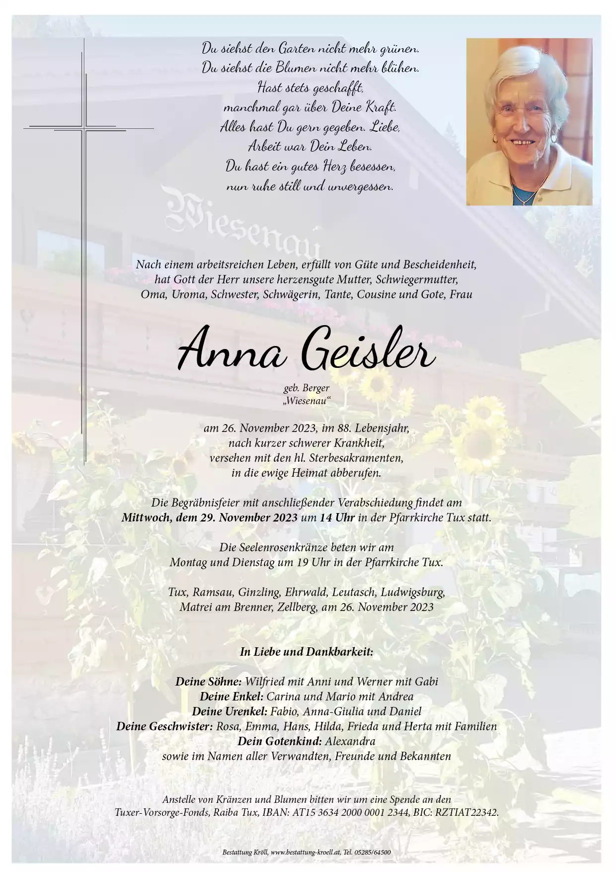 Parte von Anna Geisler